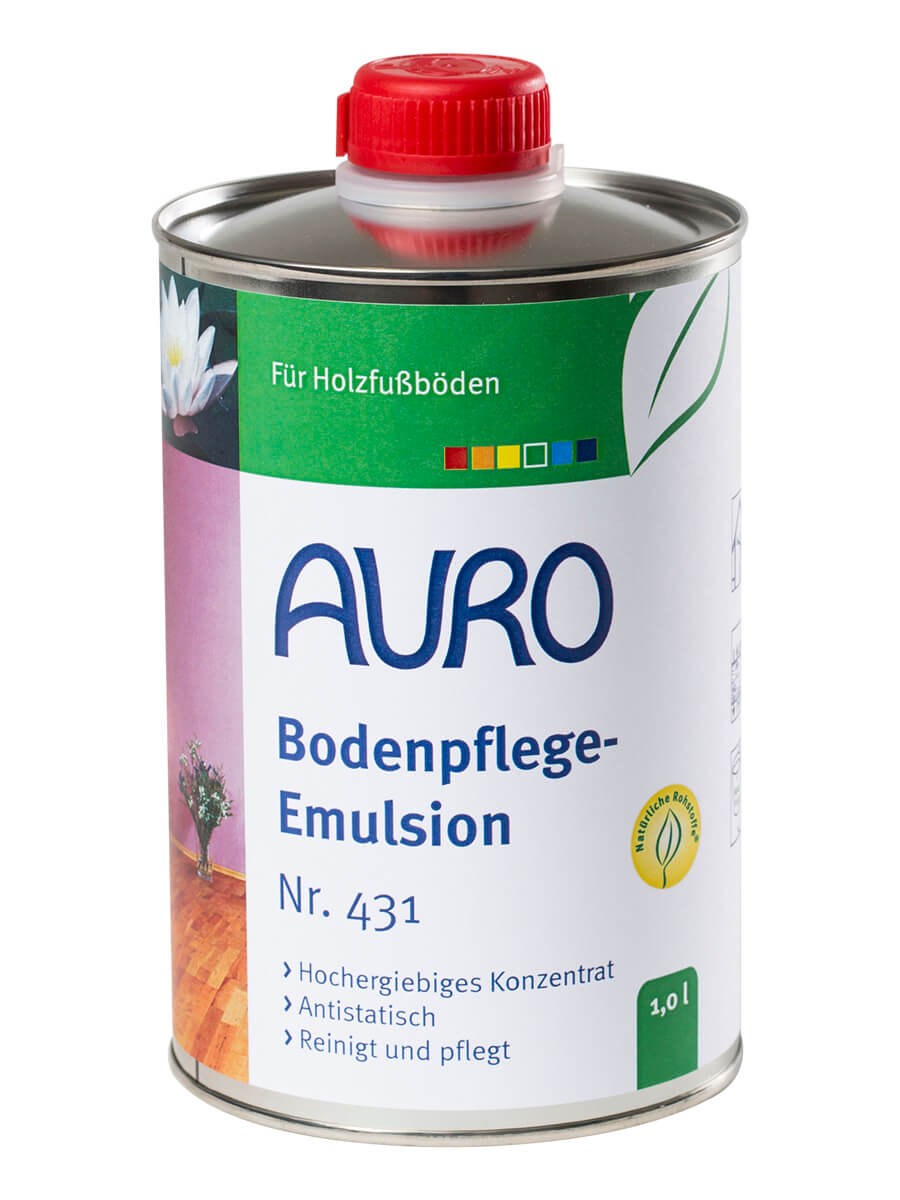 AURO Bodenpflege Emulsion Holzfußboden ökologischer Reiniger