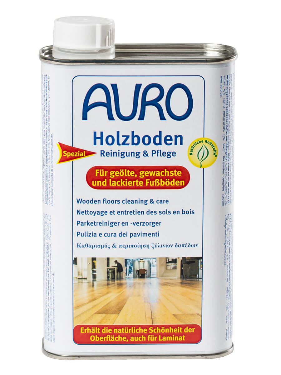 AURO Holzboden Reinigung und Pflege Holzbodenreiniger ökologisches Reinigungsmittel