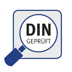 Icon DIN-geprüft Icon DIN-geprüft